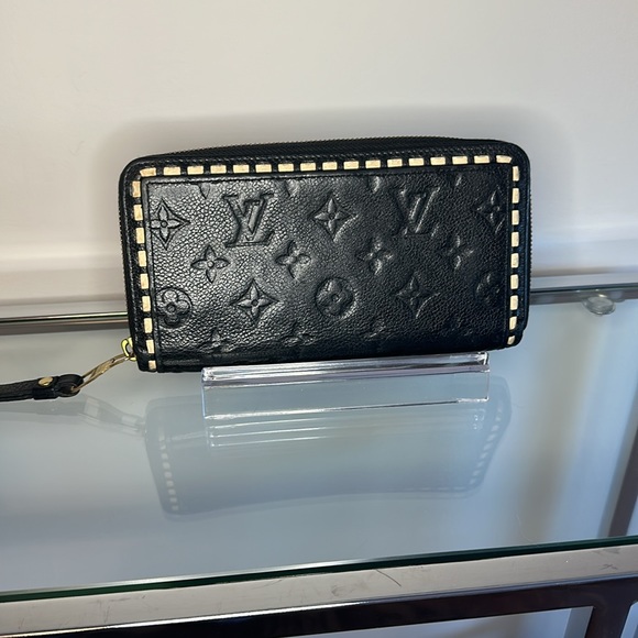 Louis Vuitton Handbags - Louis Vuitton Black Monogram Empreinte Stitch Wallet, Full Inclusion!